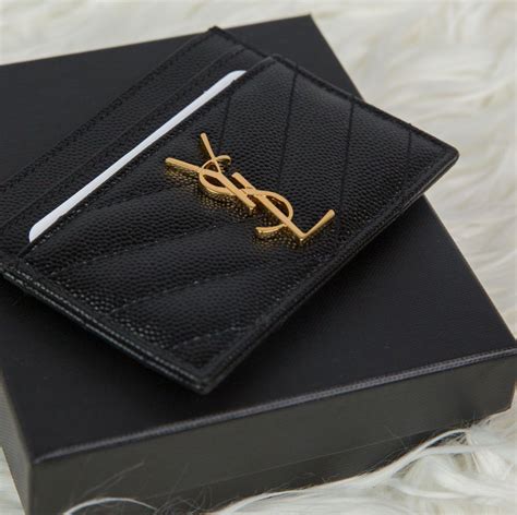 ysl card holder价钱|ysl wallet.